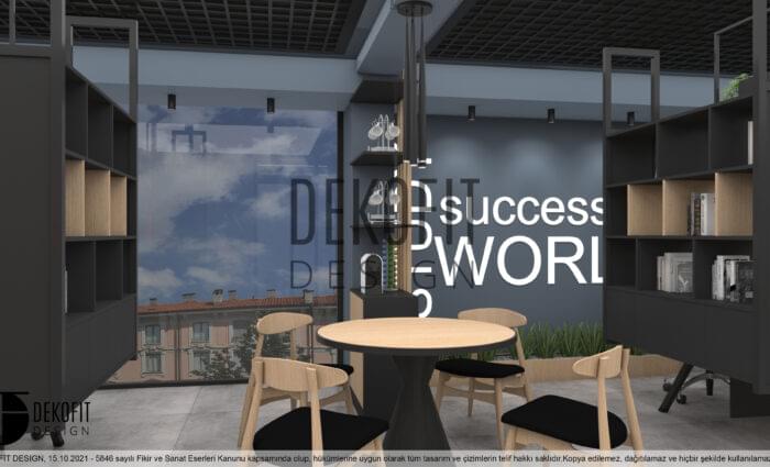 A.A. Ofis 1.Kat Çalışma Alanları