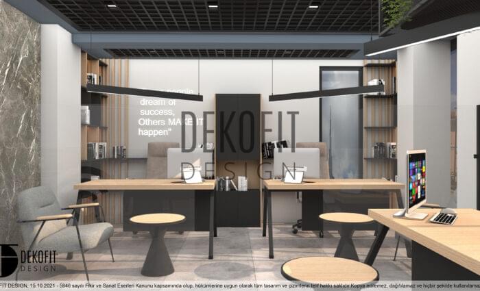 A.A. Ofis 1.Kat Çalışma Alanları