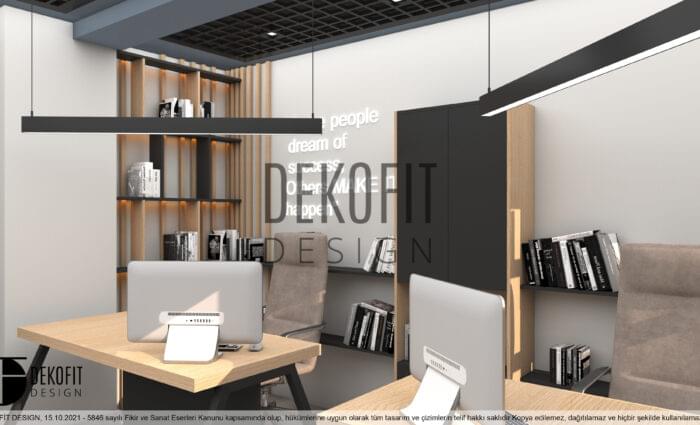 A.A. Ofis 1.Kat Çalışma Alanları