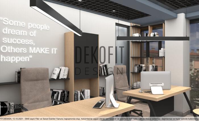 A.A. Ofis 1.Kat Çalışma Alanları