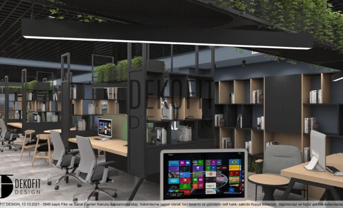 A.A. Ofis 1.Kat Çalışma Alanları