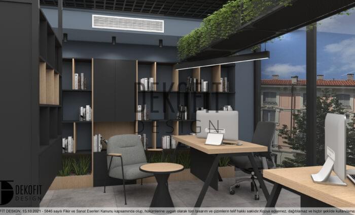 A.A. Ofis 1.Kat Çalışma Alanları