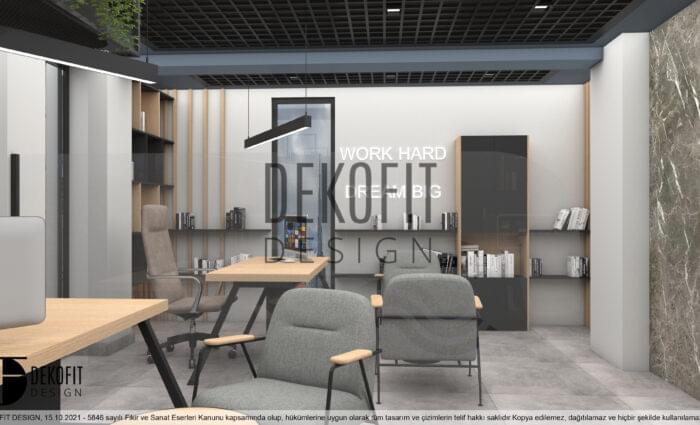 A.A. Ofis 1.Kat Çalışma Alanları