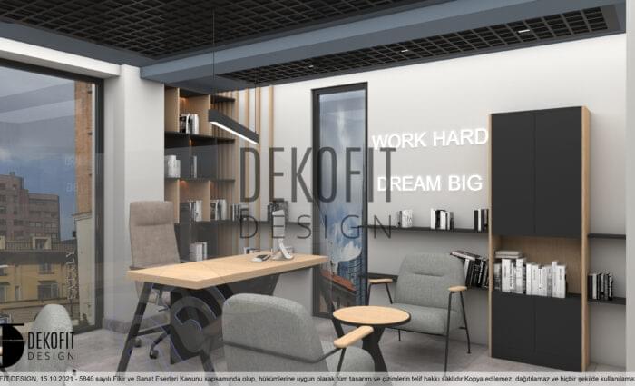 A.A. Ofis 1.Kat Çalışma Alanları