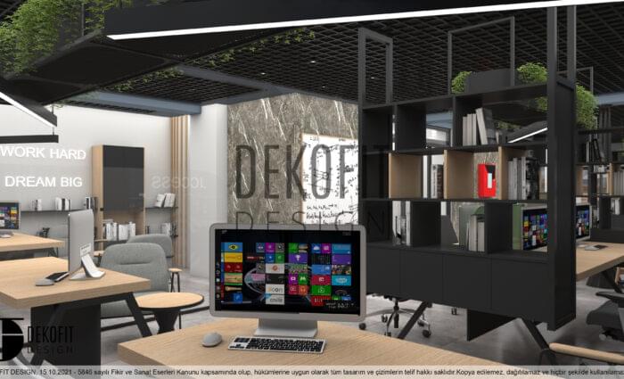 A.A. Ofis 1.Kat Çalışma Alanları