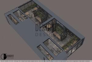 A.A. Ofis 1.Kat Üst Görünüm