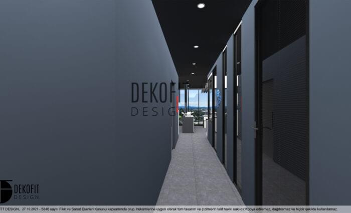 A.A. Ofis Teras Koridor