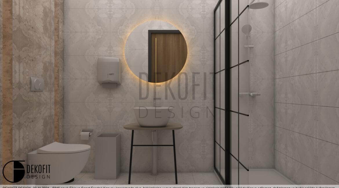 C.K. Oto Lastik Ofisi Personel Katı Banyo