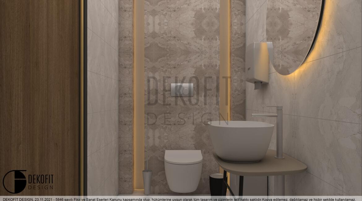 C.K. Oto Lastik Ofisi Personel Katı Banyo