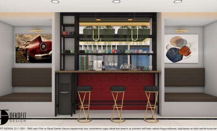 C.K. Oto Lastik Ofisi Satış Alanı Çalışma Alanları