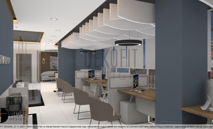 C.K. Oto Lastik Ofisi Satış Alanı Çalışma Alanları