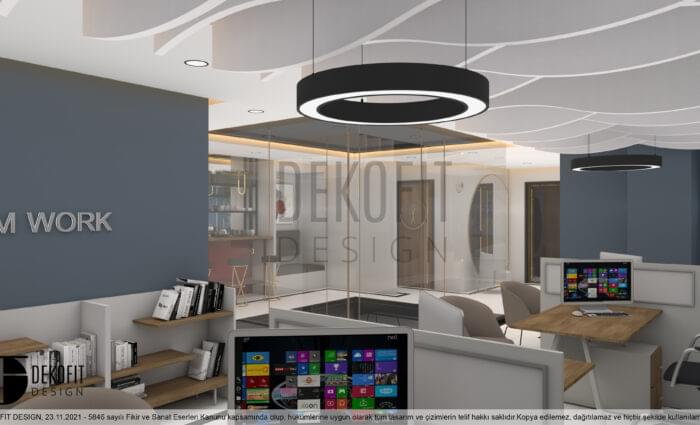 C.K. Oto Lastik Ofisi Satış Alanı Çalışma Alanları