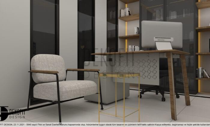 C.K. Oto Lastik Ofisi Satış Alanı Çalışma Alanları