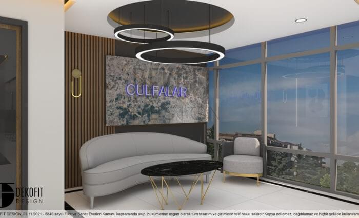 C.K. Oto Lastik Ofisi Satış Alanı Çalışma Alanları