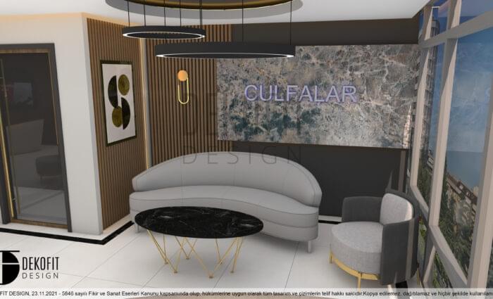 C.K. Oto Lastik Ofisi Satış Alanı Çalışma Alanları