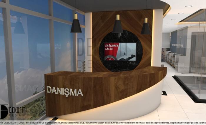 C.K. Oto Lastik Ofisi Satış Alanı Çalışma Alanları