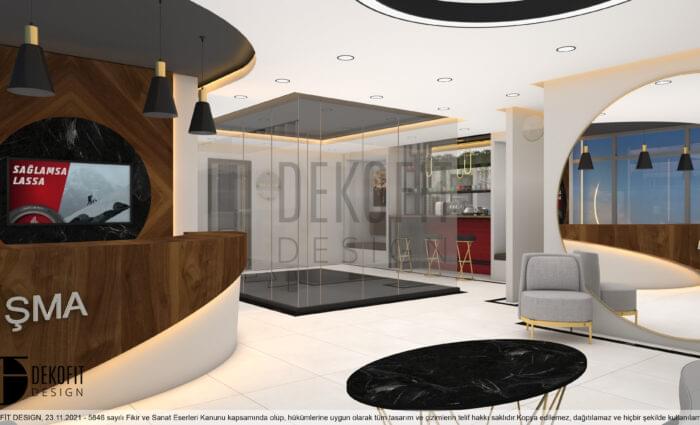 C.K. Oto Lastik Ofisi Satış Alanı Çalışma Alanları