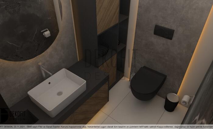 C.K. Oto Lastik Ofisi Satış Alanı WC