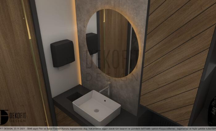 C.K. Oto Lastik Ofisi Satış Alanı WC