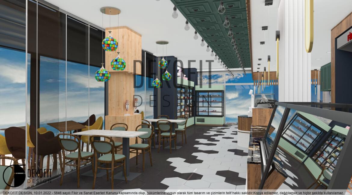 E.P. Pastane Oturma Alanları