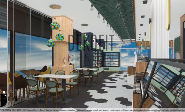 E.P. Pastane Oturma Alanları