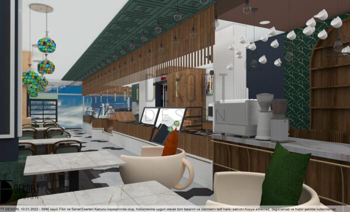 E.P. Pastane Oturma Alanları