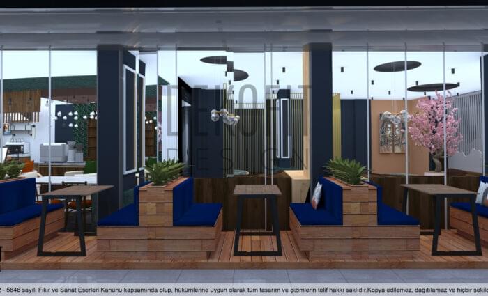 E.P. Pastane Oturma Alanları