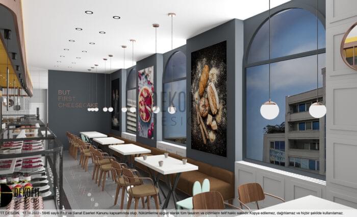 F.H. Pastane Oturma Alanı