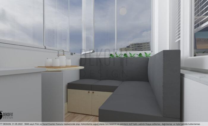 M.U KONUT (İSTANBUL) Balkon