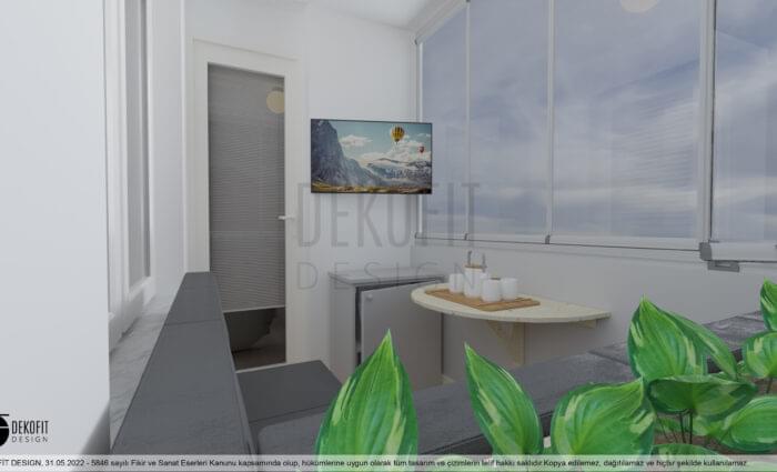 M.U KONUT (İSTANBUL) Balkon