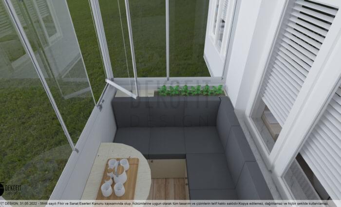 M.U KONUT (İSTANBUL) Balkon