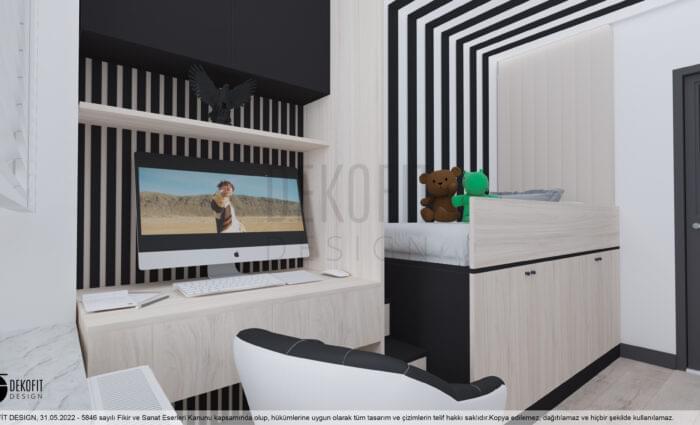 M.U KONUT (İSTANBUL) Küçük Çocuk Odası