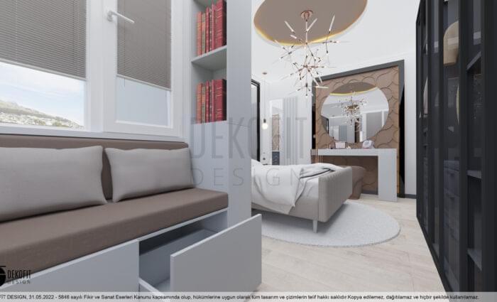 M.U KONUT (İSTANBUL) Yatak Odası